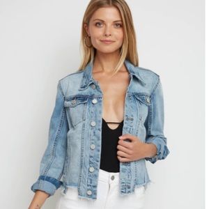 Blank NYC Raw Hem Denim Jacket
